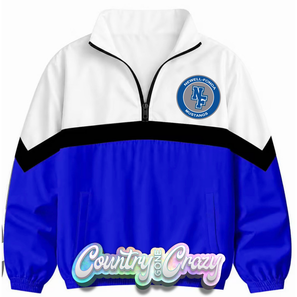 NEWELL-FONDA MUSTANGS WINDBREAKER // *PRE-ORDER**-Country Gone Crazy-Country Gone Crazy