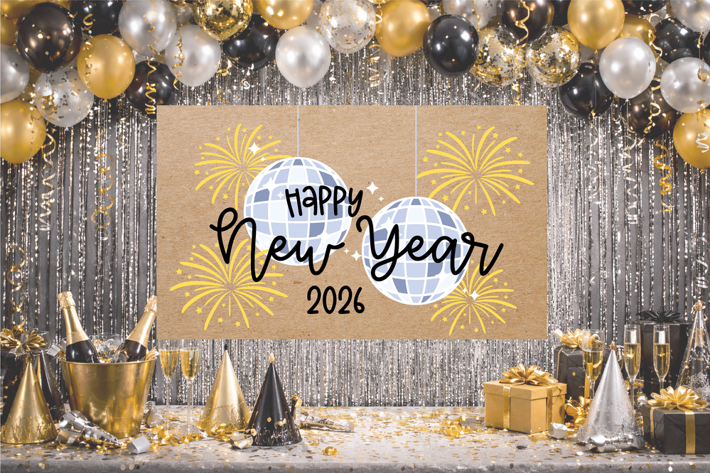 Happy New Year Banner //-Country Gone Crazy-Country Gone Crazy