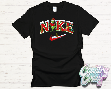 Nike Grinch - Black - T-Shirt-Country Gone Crazy-Country Gone Crazy