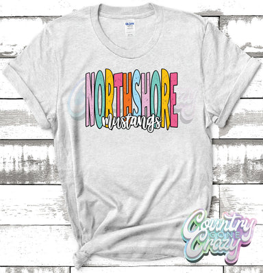 Northshore Mustangs Playful T-Shirt-Country Gone Crazy-Country Gone Crazy