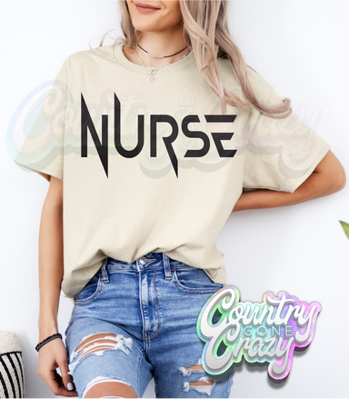NURSE /// HARD ROCK /// T-SHIRT-Country Gone Crazy-Country Gone Crazy