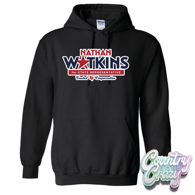 Gildan - Hoodie - Nathan Watkins-Country Gone Crazy-Country Gone Crazy