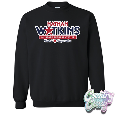 Sweatshirt - Nathan Watkins-Country Gone Crazy-Country Gone Crazy