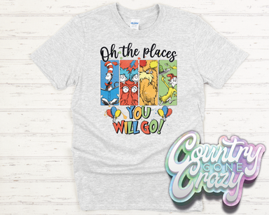 Oh The Places You Will Go - T-Shirt-Country Gone Crazy-Country Gone Crazy
