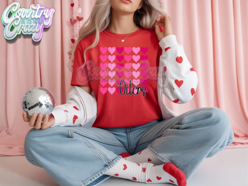 OILERS - LOVE STRUCK - T-SHIRT-Country Gone Crazy-Country Gone Crazy