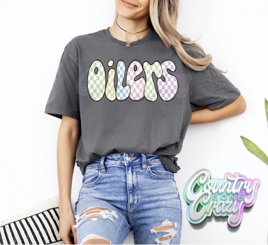OILERS ▪️ CHECKY ▪️ T-Shirt-Country Gone Crazy-Country Gone Crazy
