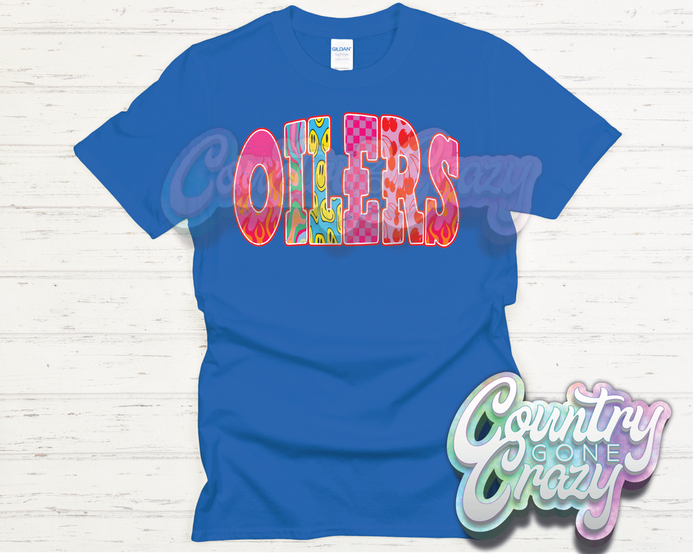 OILERS // GOOD VIBES // T-Shirt-Country Gone Crazy-Country Gone Crazy