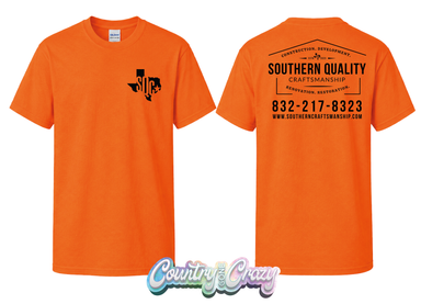 SOUTHERN QUALITY // SAFETY ORANGE-Gildan-Country Gone Crazy