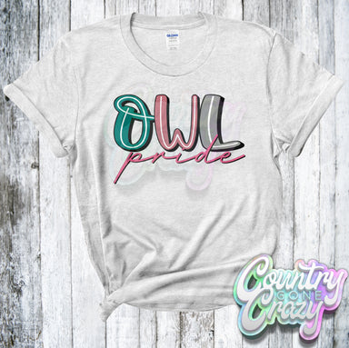 Owl Doodle ~ T-Shirt-Country Gone Crazy-Country Gone Crazy