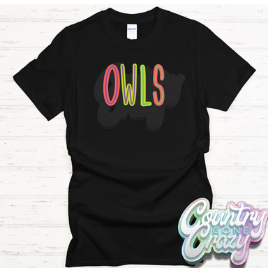 Owls Bright T-Shirt-Country Gone Crazy-Country Gone Crazy