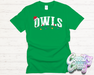 OWLS - CHRISTMAS LIGHTS - T-SHIRT-Country Gone Crazy-Country Gone Crazy