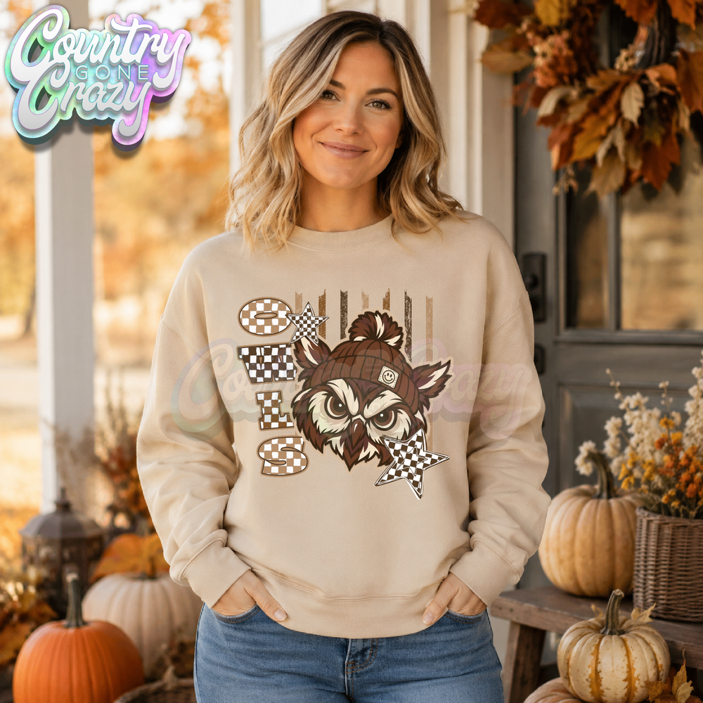 OWLS • COZY BUT FIERCE •