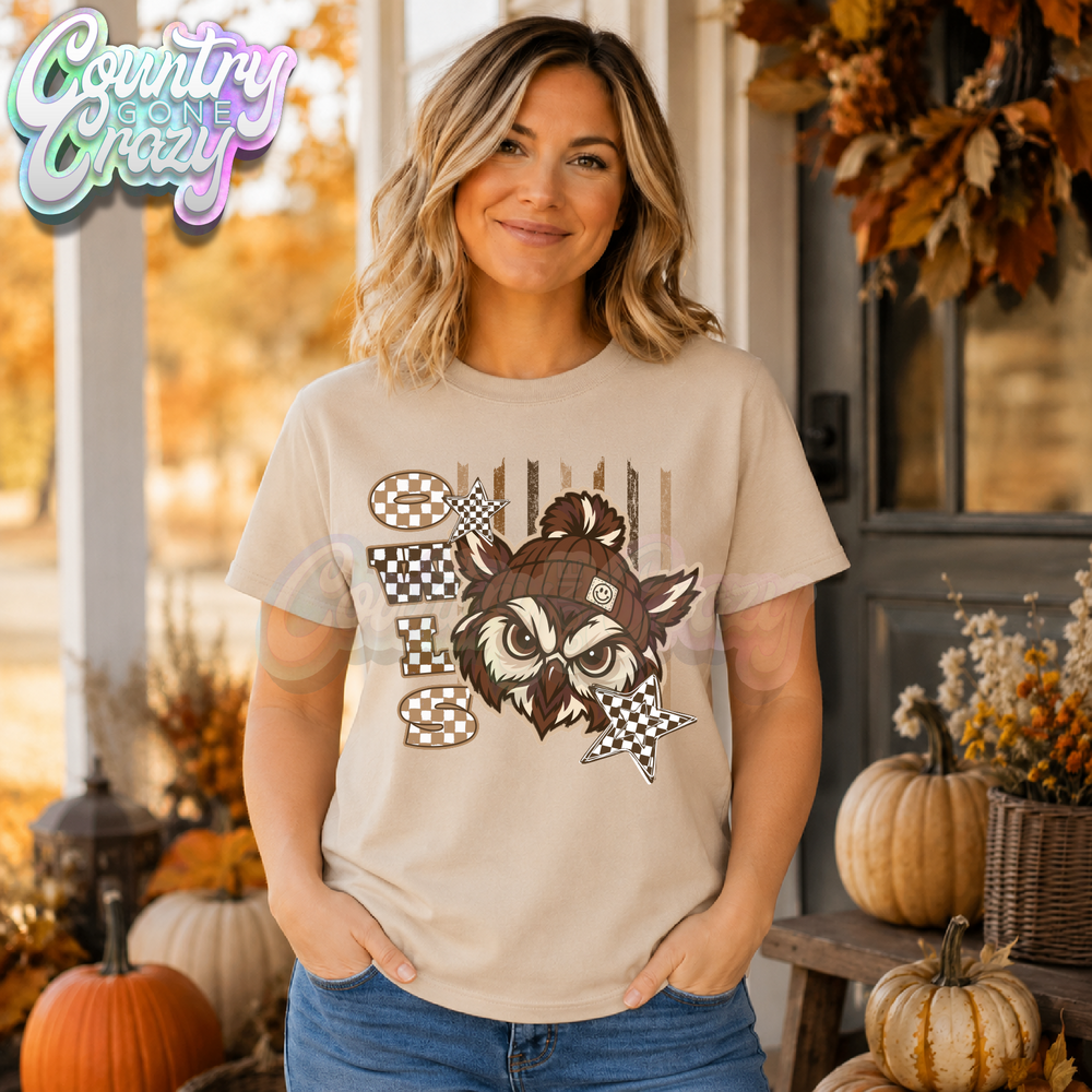 OWLS • COZY BUT FIERCE •