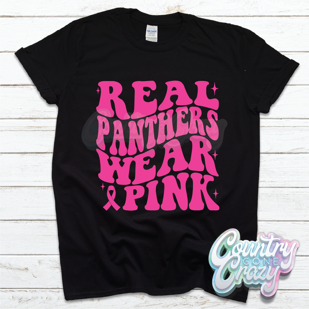 Panthers Breast Cancer T-Shirt-Country Gone Crazy-Country Gone Crazy