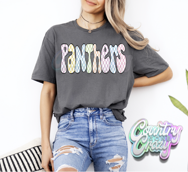 PANTHERS ▪️ CHECKY ▪️ T-Shirt-Country Gone Crazy-Country Gone Crazy