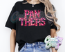 Panthers * Pink Marquee * T-Shirt-Country Gone Crazy-Country Gone Crazy