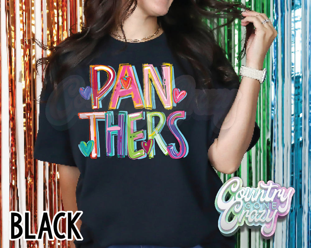 Panthers • Splash • T-Shirt-Country Gone Crazy-Country Gone Crazy