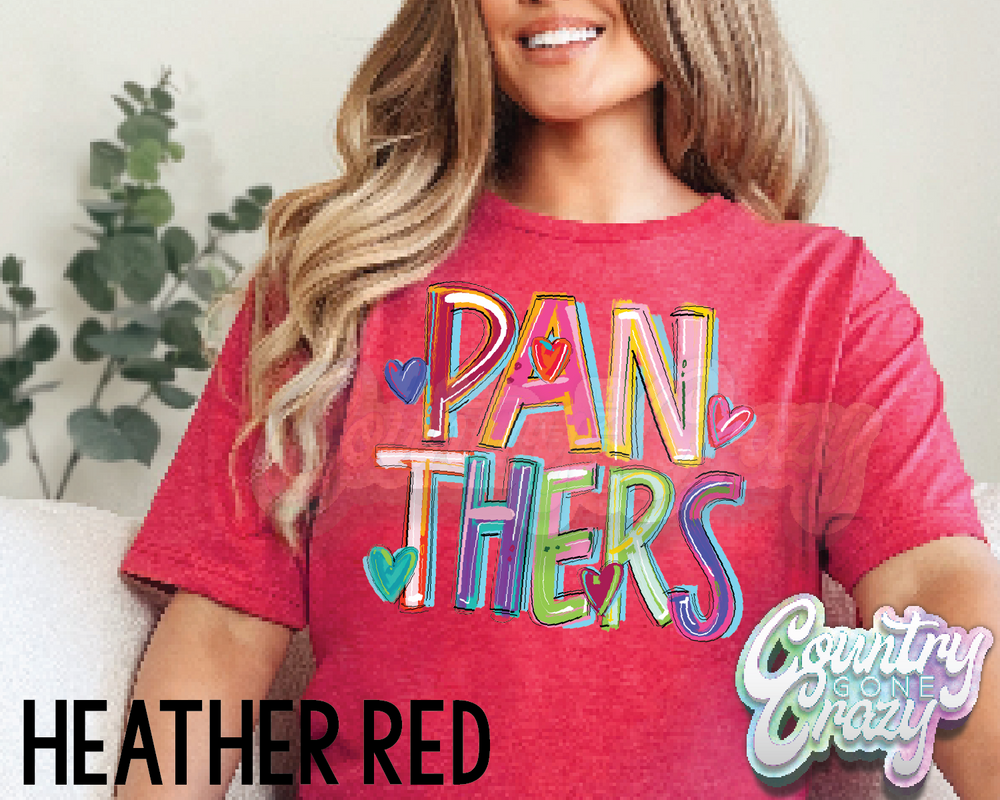 Panthers • Splash • T-Shirt-Country Gone Crazy-Country Gone Crazy
