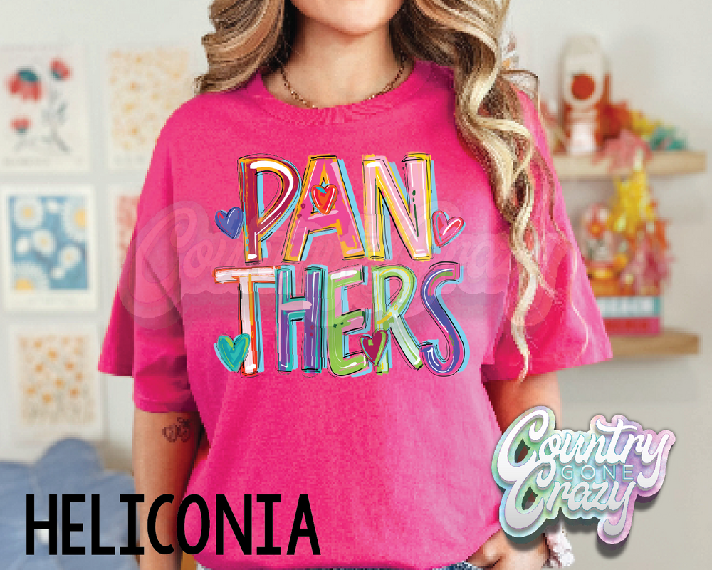 Panthers • Splash • T-Shirt-Country Gone Crazy-Country Gone Crazy