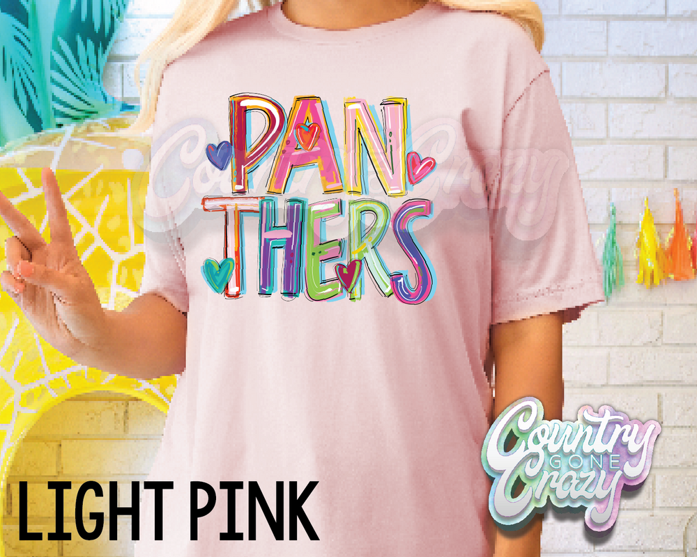 Panthers • Splash • T-Shirt-Country Gone Crazy-Country Gone Crazy