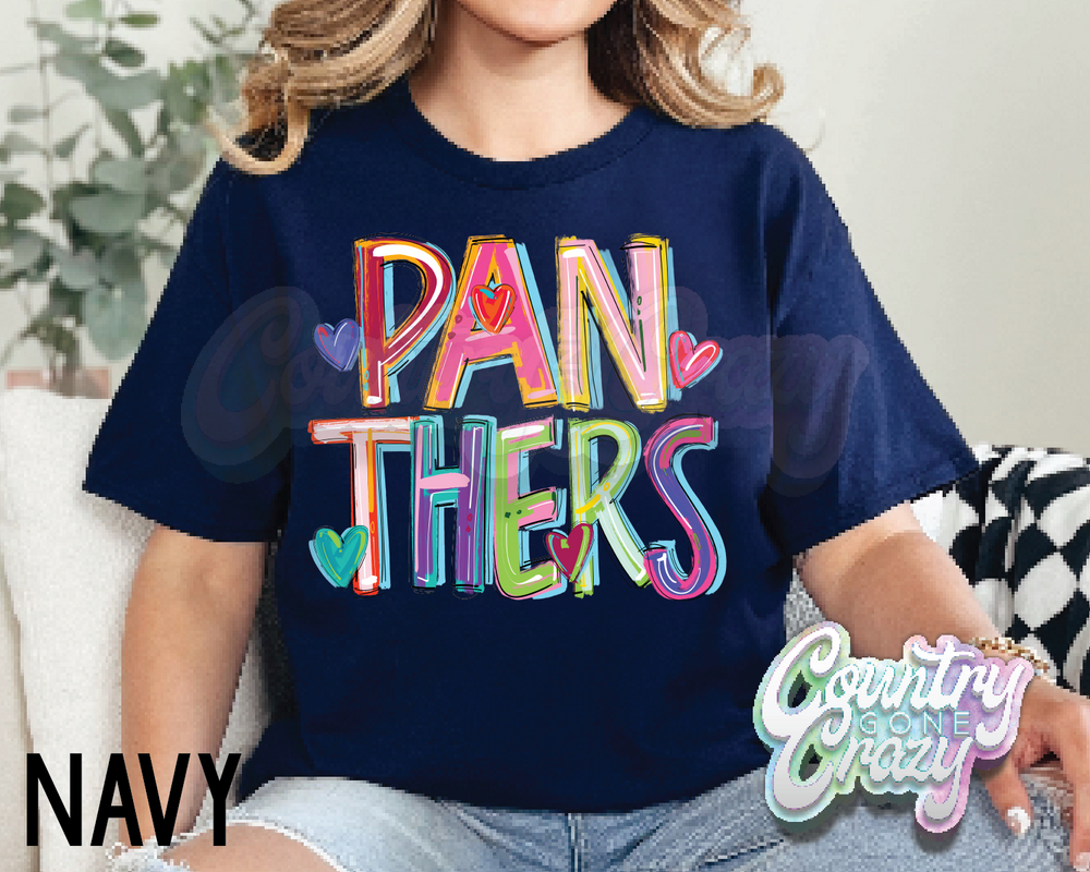 Panthers • Splash • T-Shirt-Country Gone Crazy-Country Gone Crazy