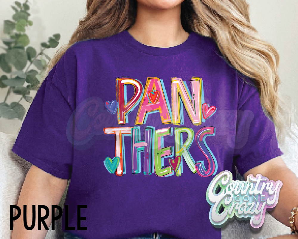 Panthers • Splash • T-Shirt-Country Gone Crazy-Country Gone Crazy