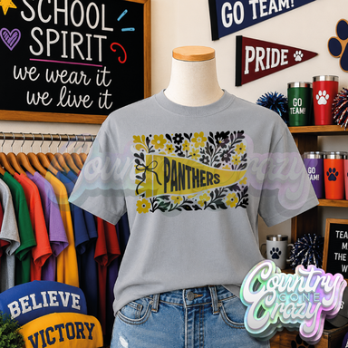 PANTHERS - FLORAL PENNANT-Country Gone Crazy-Country Gone Crazy