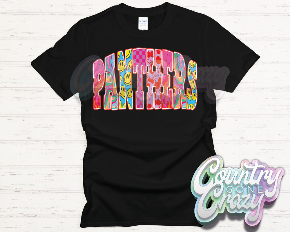 PANTHERS // GOOD VIBES // T-Shirt-Country Gone Crazy-Country Gone Crazy