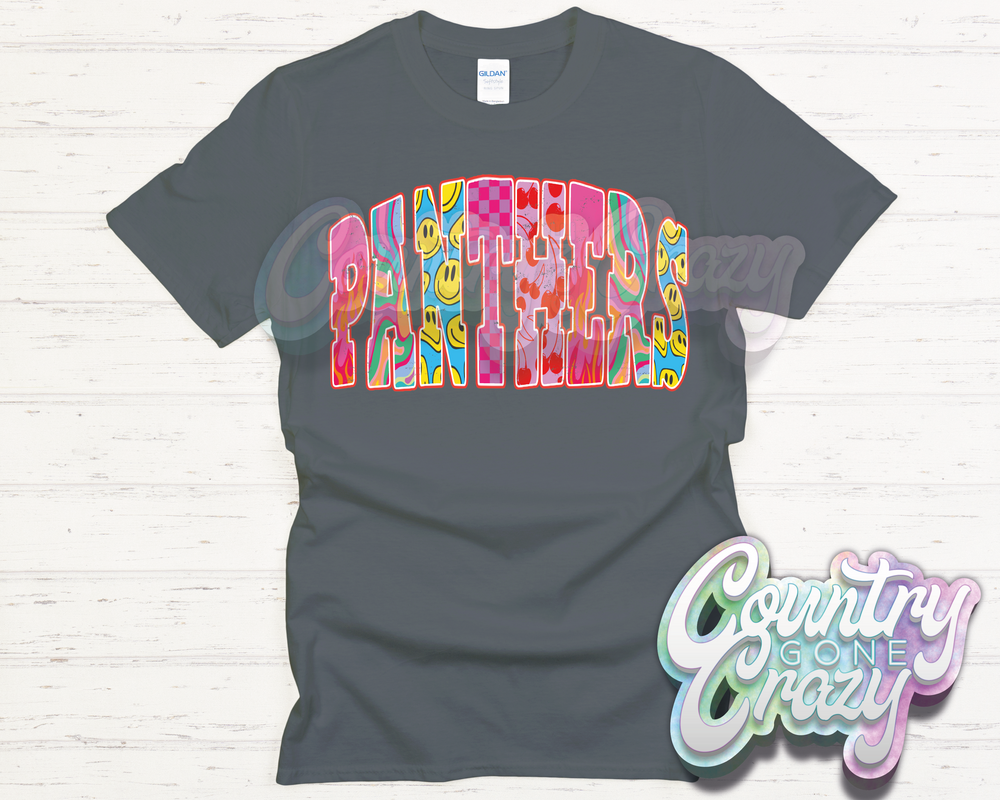 PANTHERS // GOOD VIBES // T-Shirt-Country Gone Crazy-Country Gone Crazy