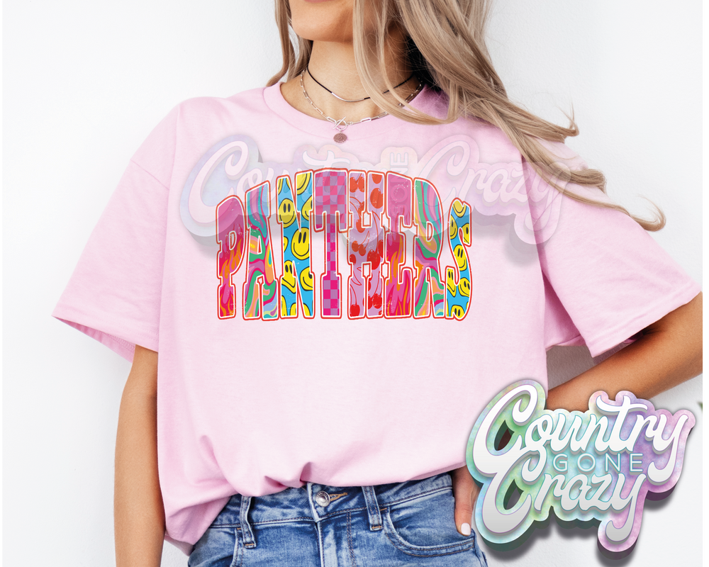PANTHERS // GOOD VIBES // T-Shirt-Country Gone Crazy-Country Gone Crazy