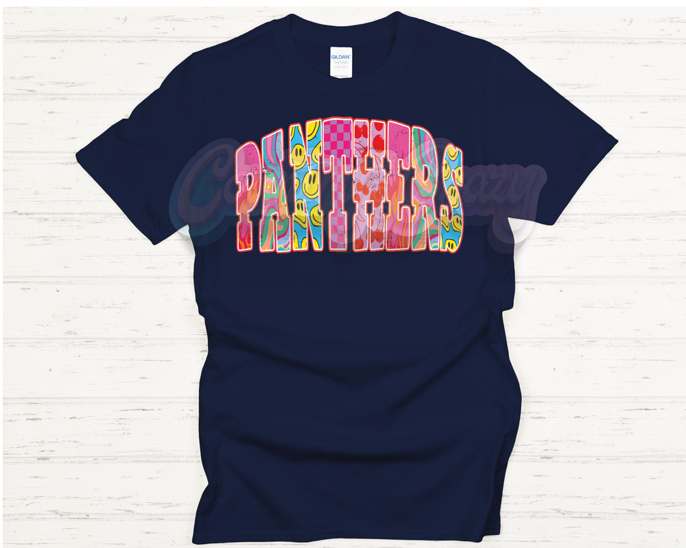 PANTHERS // GOOD VIBES // T-Shirt-Country Gone Crazy-Country Gone Crazy