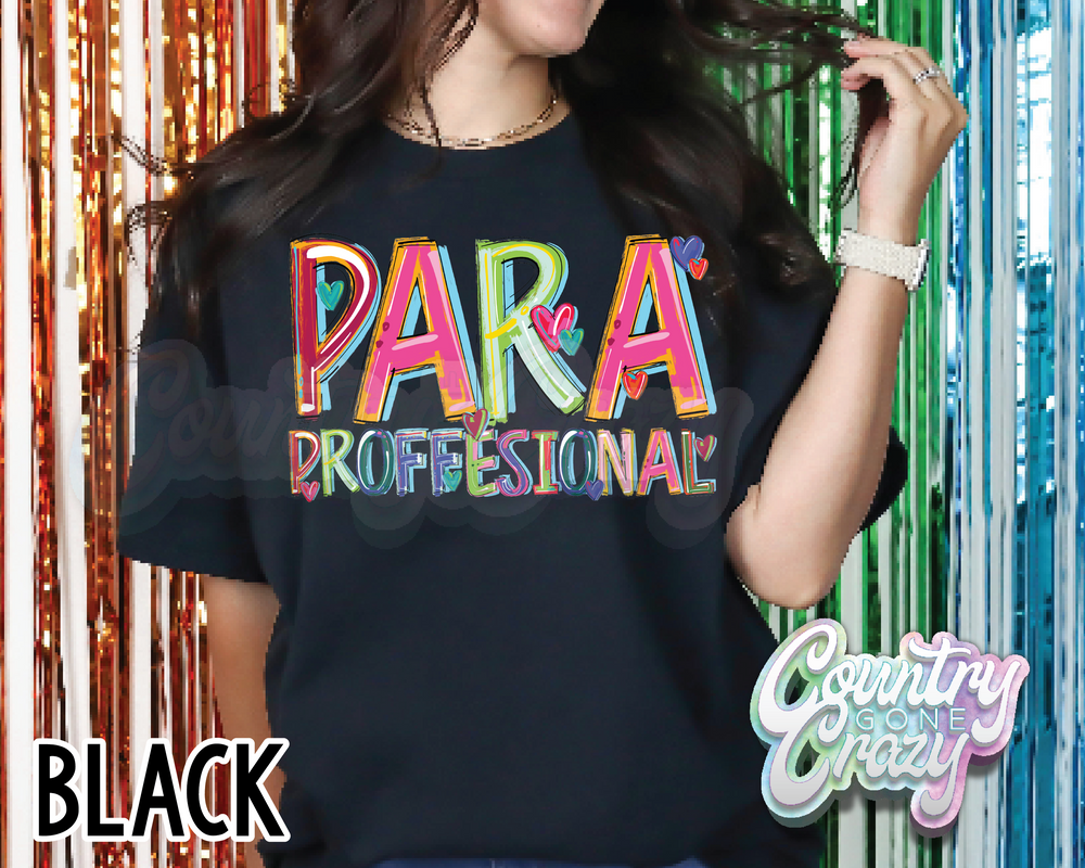PARA PROFFESIONAL • Splash • T-Shirt-Country Gone Crazy-Country Gone Crazy