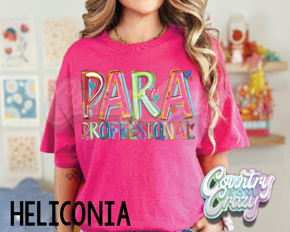 PARA PROFFESIONAL • Splash • T-Shirt-Country Gone Crazy-Country Gone Crazy