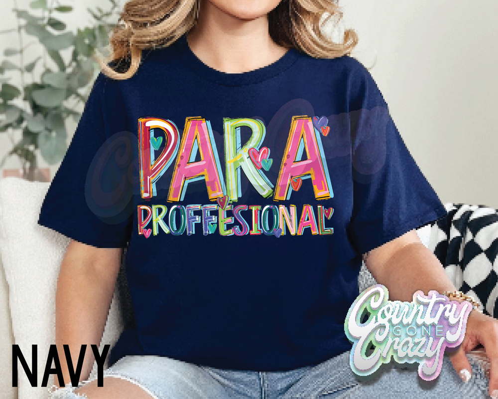 PARA PROFFESIONAL • Splash • T-Shirt-Country Gone Crazy-Country Gone Crazy