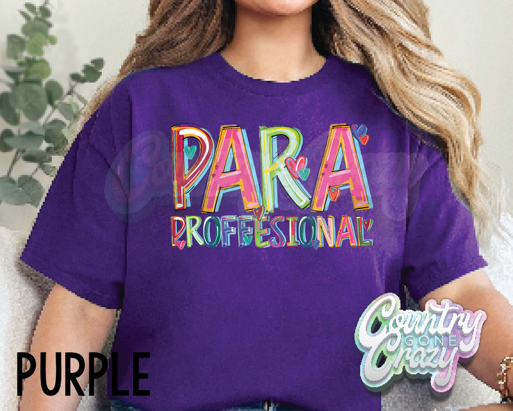 PARA PROFFESIONAL • Splash • T-Shirt-Country Gone Crazy-Country Gone Crazy