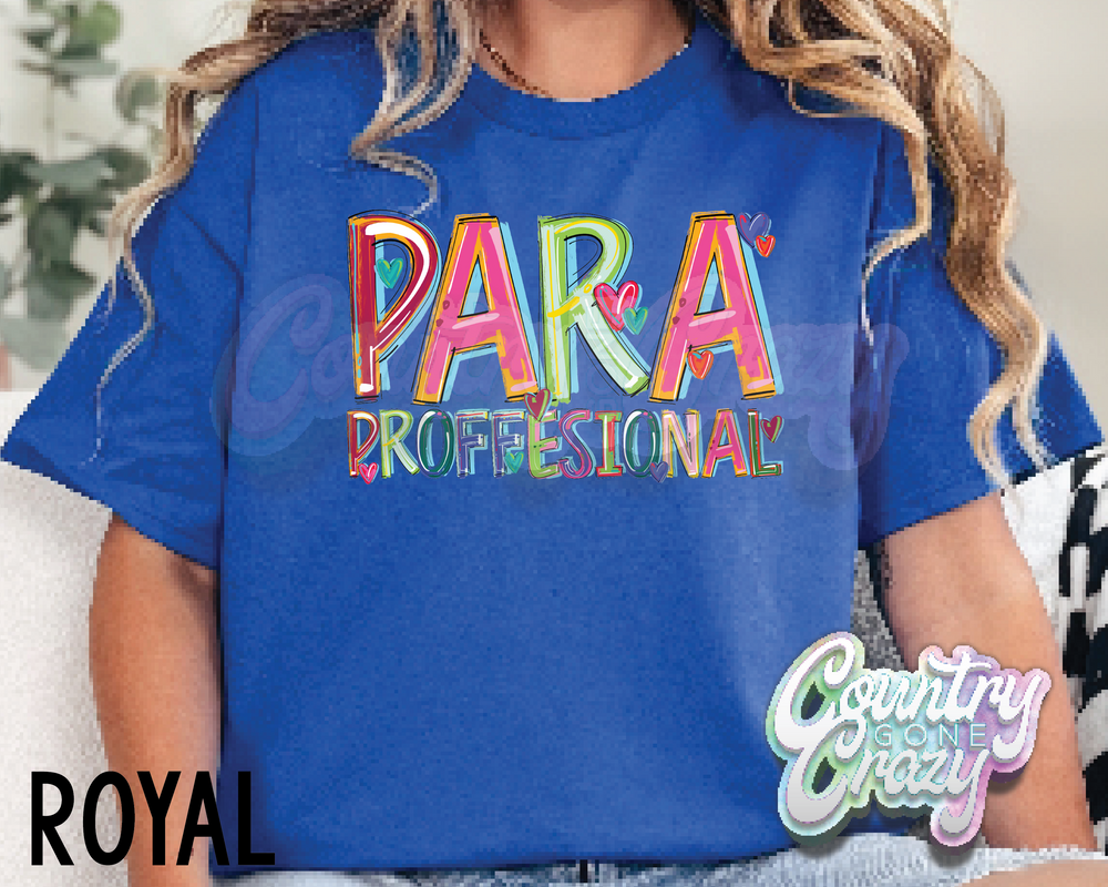 PARA PROFFESIONAL • Splash • T-Shirt-Country Gone Crazy-Country Gone Crazy
