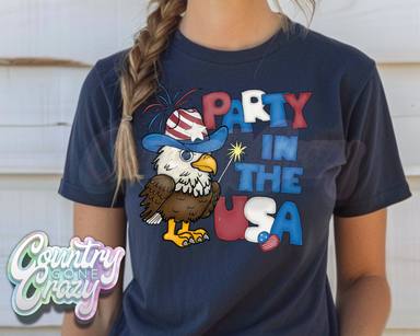 PARTY IN THE USA T-SHIRT-Country Gone Crazy-Country Gone Crazy