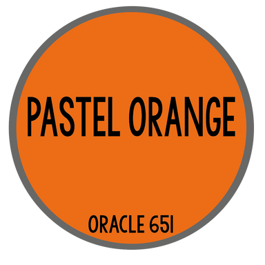 Pastel Orange Sign Vinyl-Orafol-Country Gone Crazy