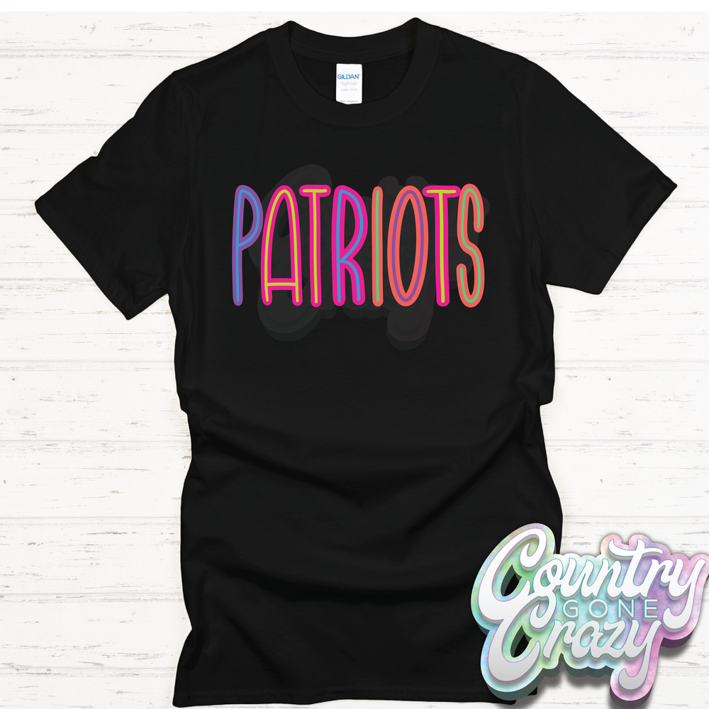 Patriots Bright T-Shirt-Country Gone Crazy-Country Gone Crazy