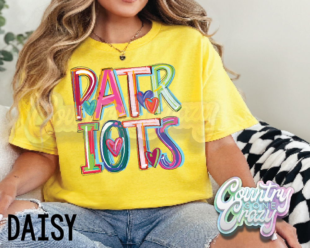 Patriots • Splash • T-Shirt-Country Gone Crazy-Country Gone Crazy