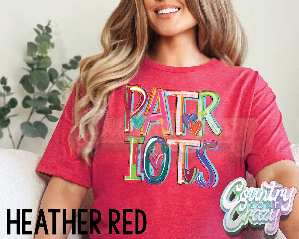 Patriots • Splash • T-Shirt-Country Gone Crazy-Country Gone Crazy