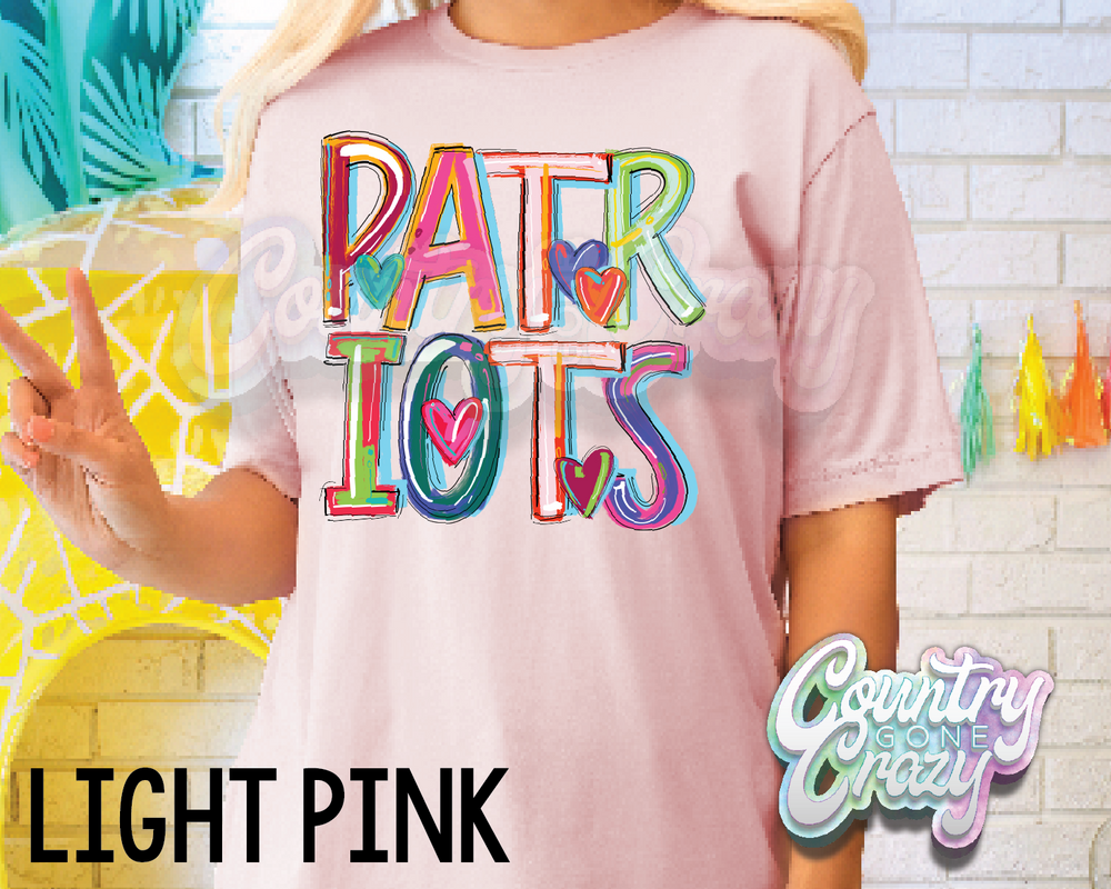 Patriots • Splash • T-Shirt-Country Gone Crazy-Country Gone Crazy