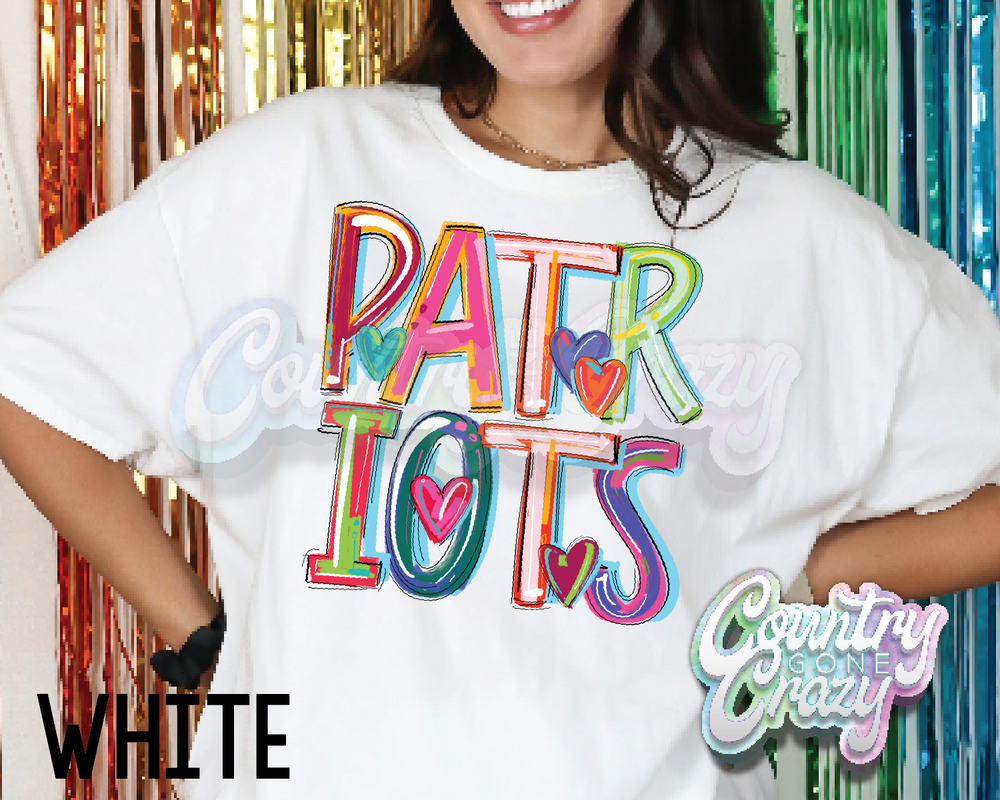 Patriots • Splash • T-Shirt-Country Gone Crazy-Country Gone Crazy