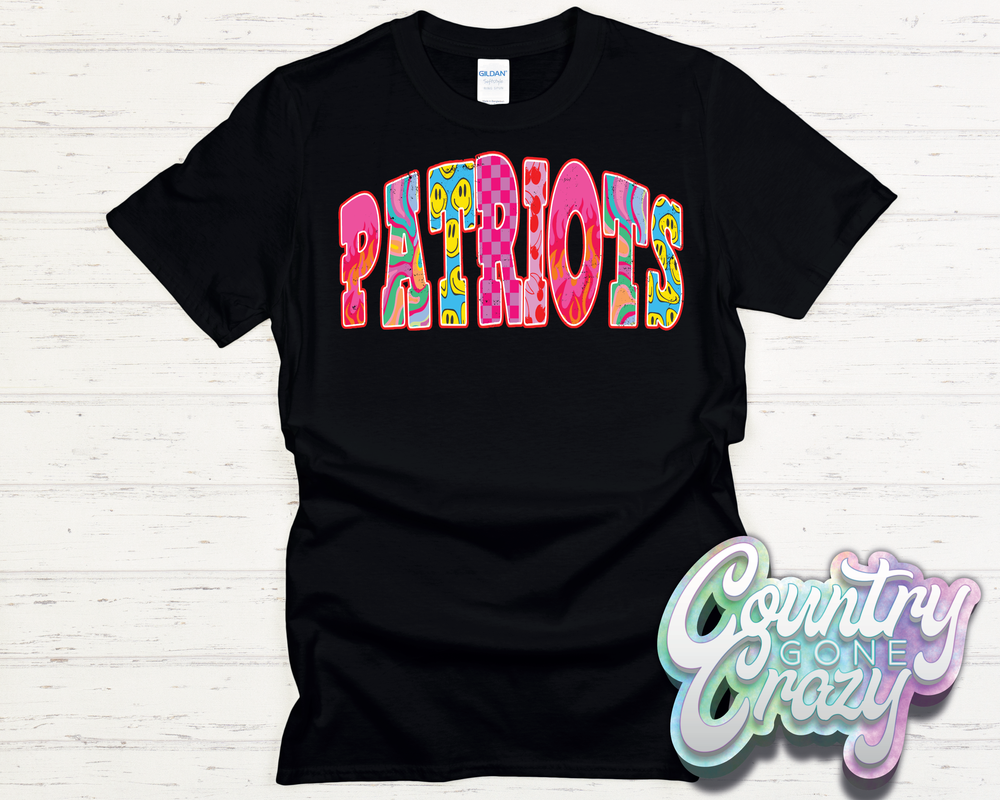 PATRIOTS // GOOD VIBES // T-Shirt-Country Gone Crazy-Country Gone Crazy