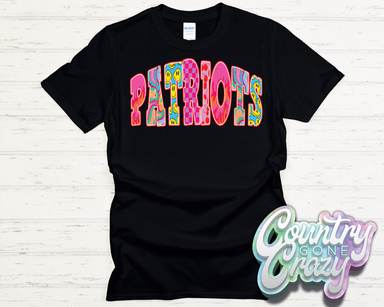 PATRIOTS // GOOD VIBES // T-Shirt-Country Gone Crazy-Country Gone Crazy