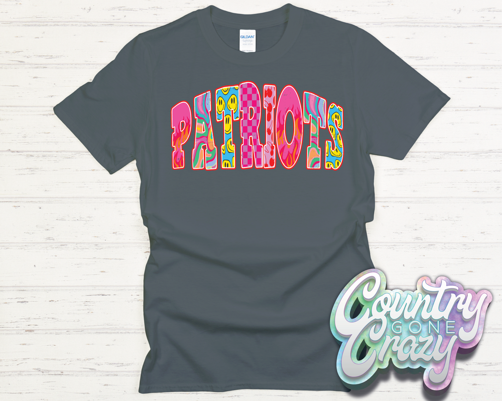 PATRIOTS // GOOD VIBES // T-Shirt-Country Gone Crazy-Country Gone Crazy