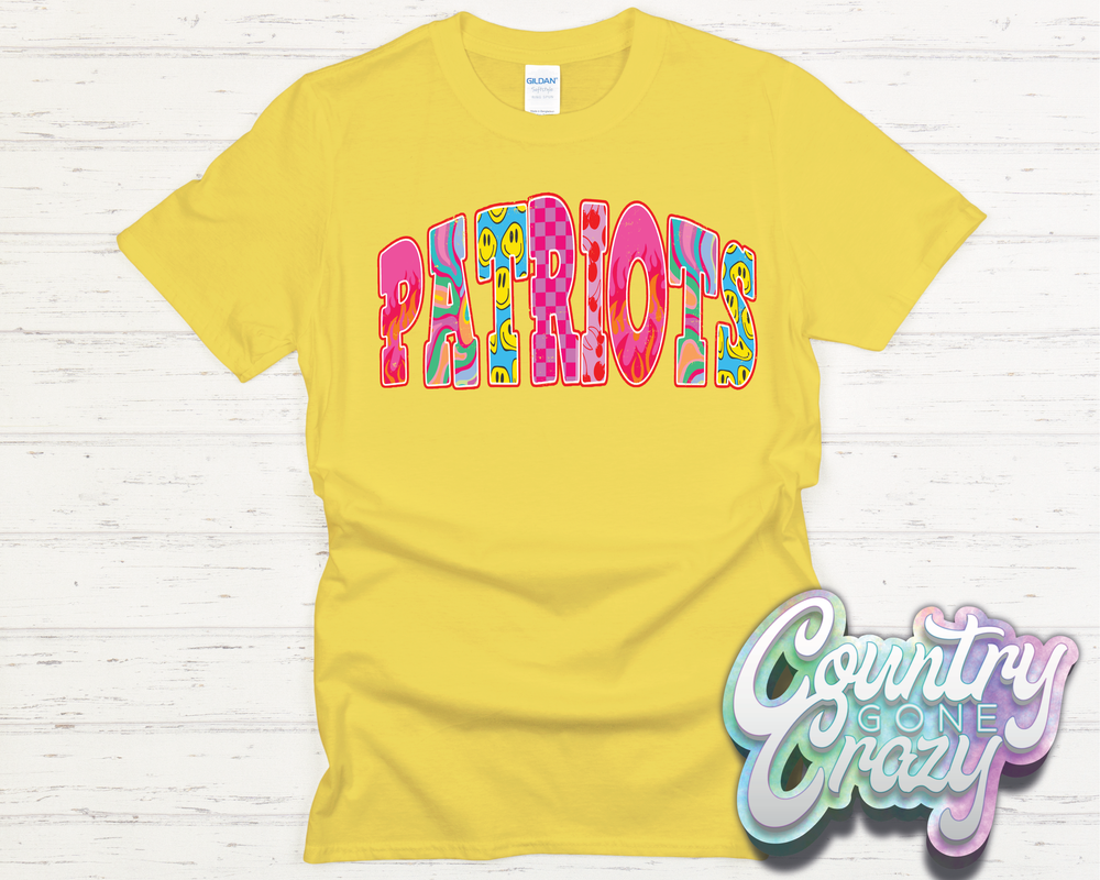 PATRIOTS // GOOD VIBES // T-Shirt-Country Gone Crazy-Country Gone Crazy