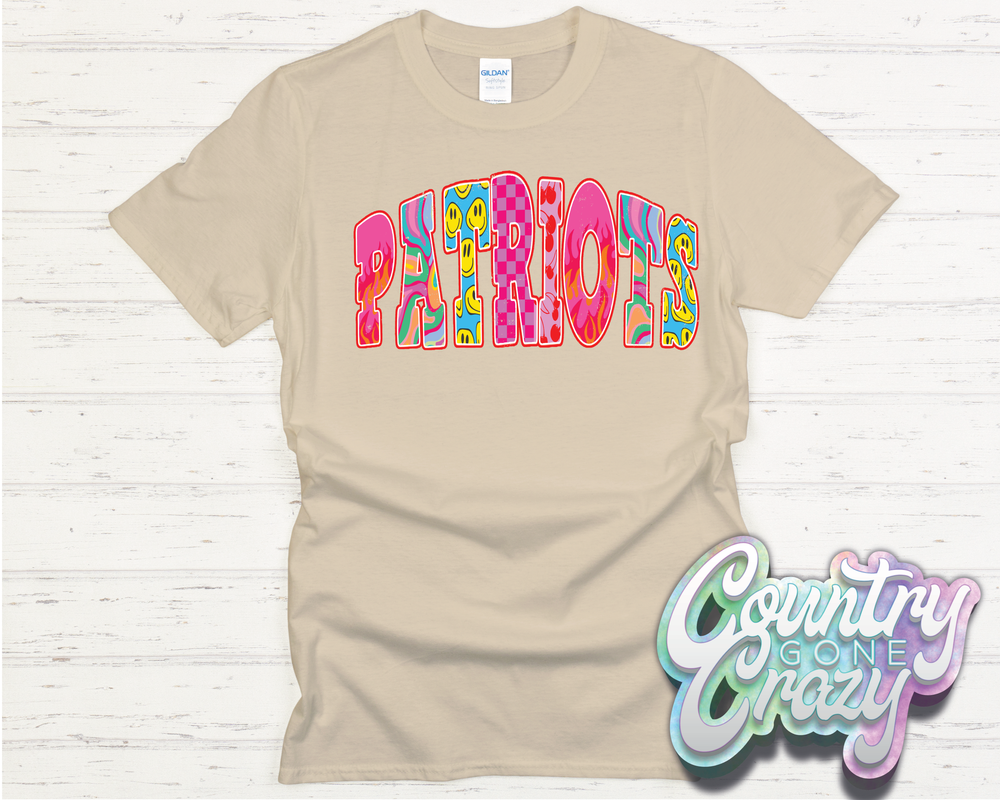 PATRIOTS // GOOD VIBES // T-Shirt-Country Gone Crazy-Country Gone Crazy