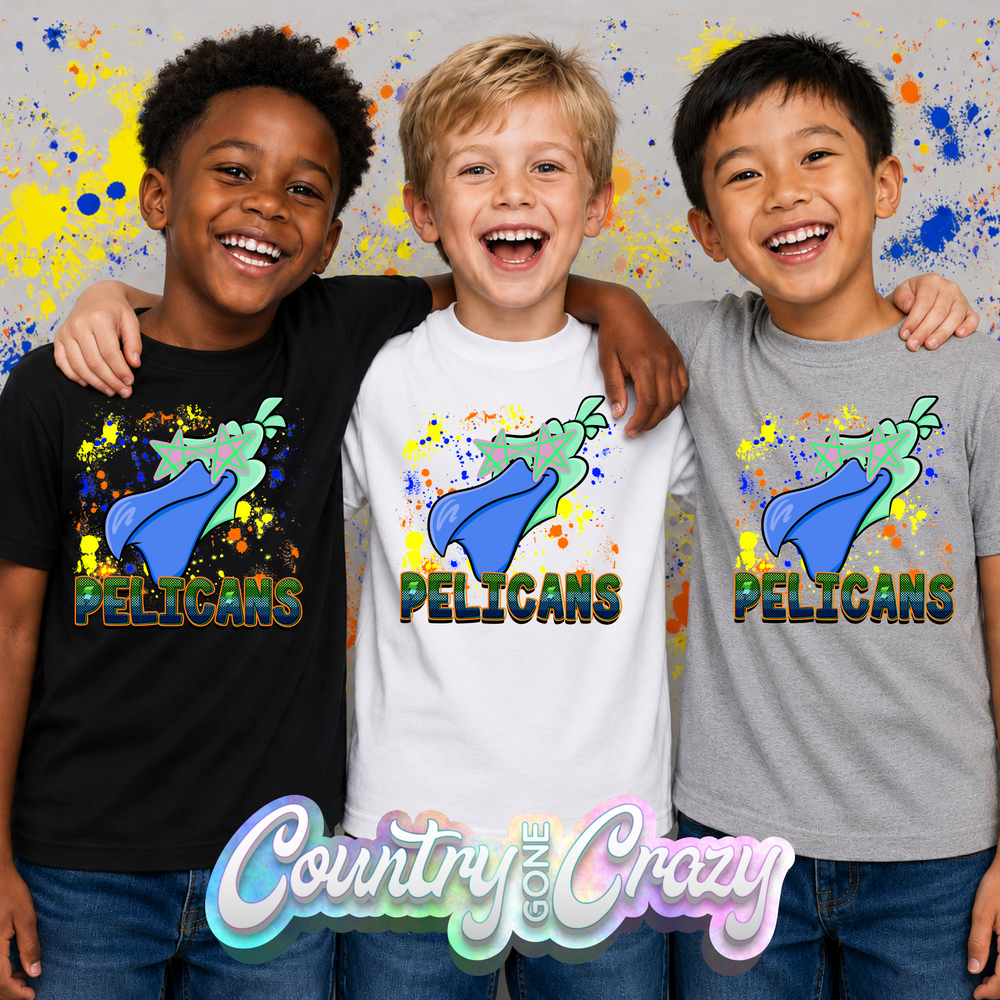 PELICANS > SPLASH CHAOS >-Gildan-Country Gone Crazy