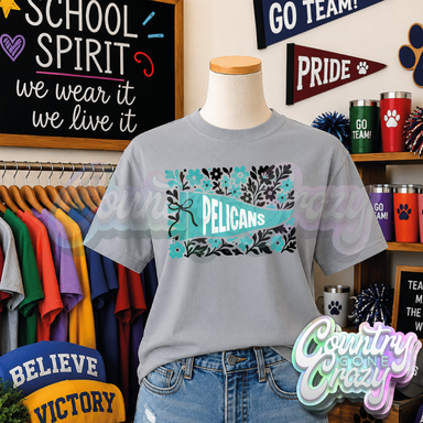 PELICANS - FLORAL PENNANT-Country Gone Crazy-Country Gone Crazy
